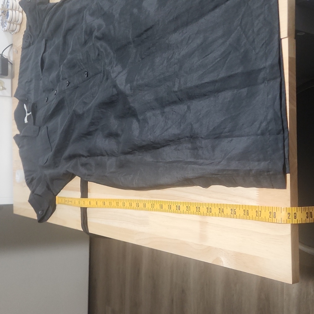 Laundry By Design Black Silk Cotton Blend - Size 12 (fits like 8/10 Junior) - Picture 15 of 16